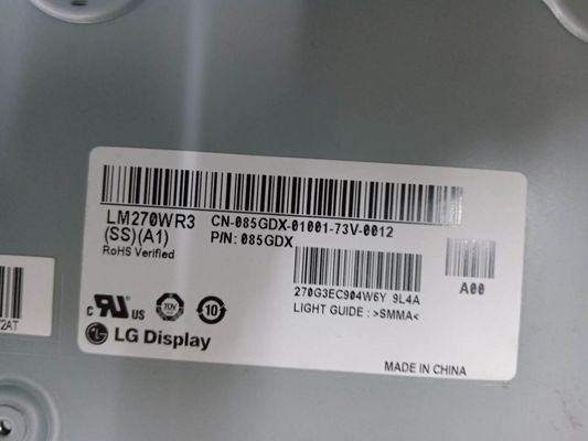 Beli 27in 163PPI 3480x2160 Industrial LCD Panel LM270WR3-SSA1 350cd/M2 online manufacture