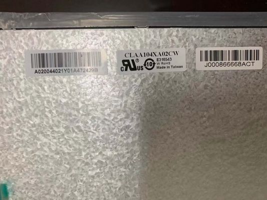 Beli LCM CPT Industrial Lcd Panel 10,4 Inch 220cd/M2 1024*768 123PPI CLAA104XA02CW online manufacture