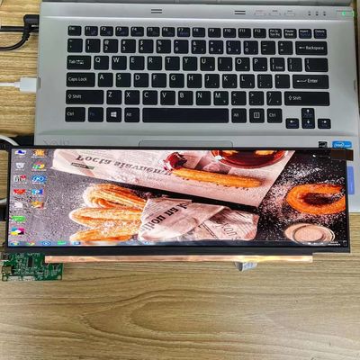 Harga yang bagus Monitor LCD Membentang BOE 14,1 Inci dengan Kecerahan 1920*550 Piksel 400cd/m2 dan Konektor 30 Pin on line