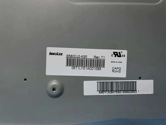 Innolux 58 Inch Layar LCD Besar dengan Resolusi 3840*2160pixel dan 500 cd/m2 Kecerahan