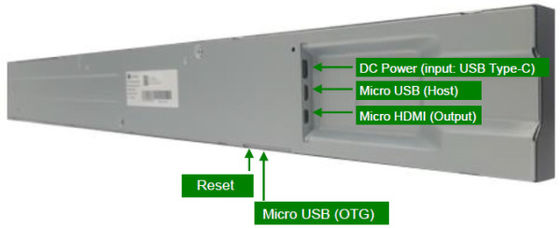 Harga yang bagus Layar LCD Membentang LG 23,1 Inci dengan Resolusi 1920×158 dan Kecerahan 700 cd/m² untuk Digital Signage on line