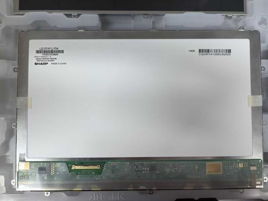 Sharp 10,1 inci panel LCD Industrial LQ101K1LY04 1280*800Pixels 149PPI 400cd/M2 40PIN 3.3V