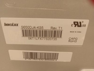 Harga yang bagus Innolux 65 Inch LCD TV Panel dengan 3140*2160 Pixel dan RGB Vertical Strip LED TV Module on line