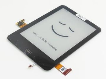 6 Inch E Ink Display Monitor, ED060XH5 E Ink Lcd Display Dengan Touch Panel Backlight / Frame