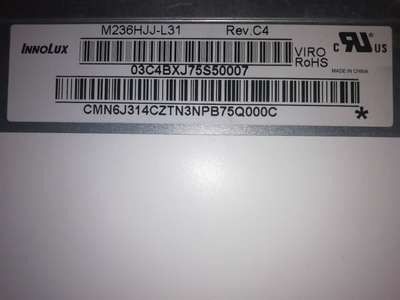 Harga yang bagus Monitor LCD Innolux 15,61 Inci dengan Resolusi 1920*1080 piksel, Kecerahan 250 cd/m², dan Antarmuka LVDS 30 Pin on line