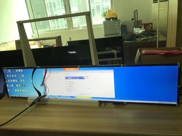 Tipe Bar Layar Besar Monitor, Kecerahan Tinggi HD 16,7M Warna LED Tampilan Layar