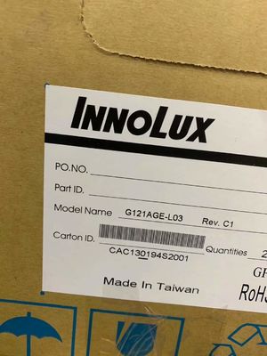 Harga yang bagus 12.1 Inch 800*600 Pixel 450cd/m2 Industrial LCD Display TFT-LCD Panel dengan 20 Pin Connector on line