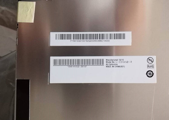 Harga yang bagus Layar LCD Industri AUO 13,3 Inci dengan Resolusi 1920x1080 Kecerahan 400 cd/m² dan Antarmuka IPS 30PIN on line