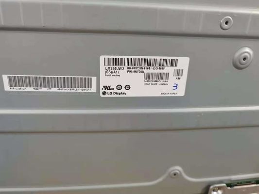 Harga yang bagus 3440×1440 109PPI 300Cd/M2 monitor game komputer LM340UW2-SSA1 on line