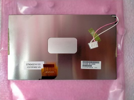 Harga yang bagus Layar LCD Mobil 7 inci 500cd/m2 dengan Layar TFT-LCD FPC 30 Pin untuk Aplikasi Otomotif on line